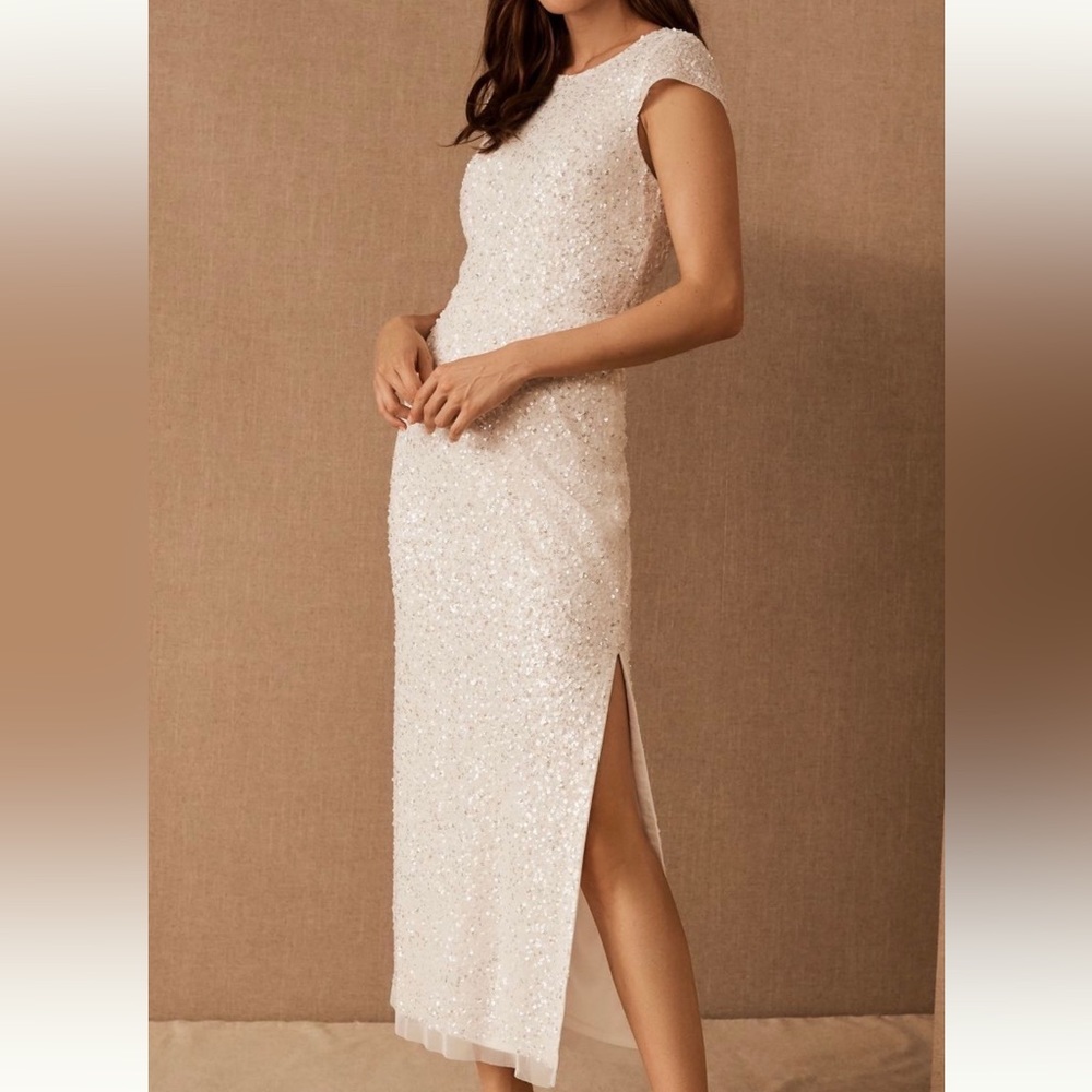 Anthropologie Sequin Gown